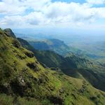 View from above - Drakensberg Mountains